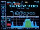 DXpedition operators will be listening up (or down) from their transmit frequencies! Pay attention to the operator's instructions during a pileup like this.